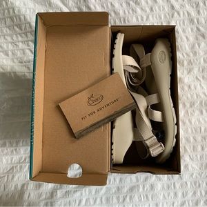 Chaco Z/1 Sandal, Women’s 9 in Angora cream NEW IN BOX